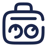 Boombox SVG Icon